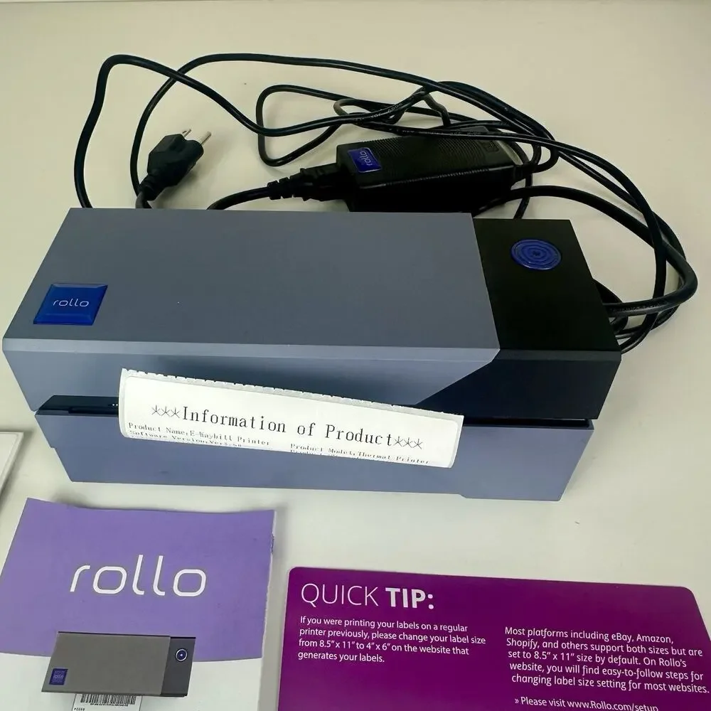 Authentic Rollo Label Printer – Commercial Grade Direct Thermal High Speed - Picture 2 of 7